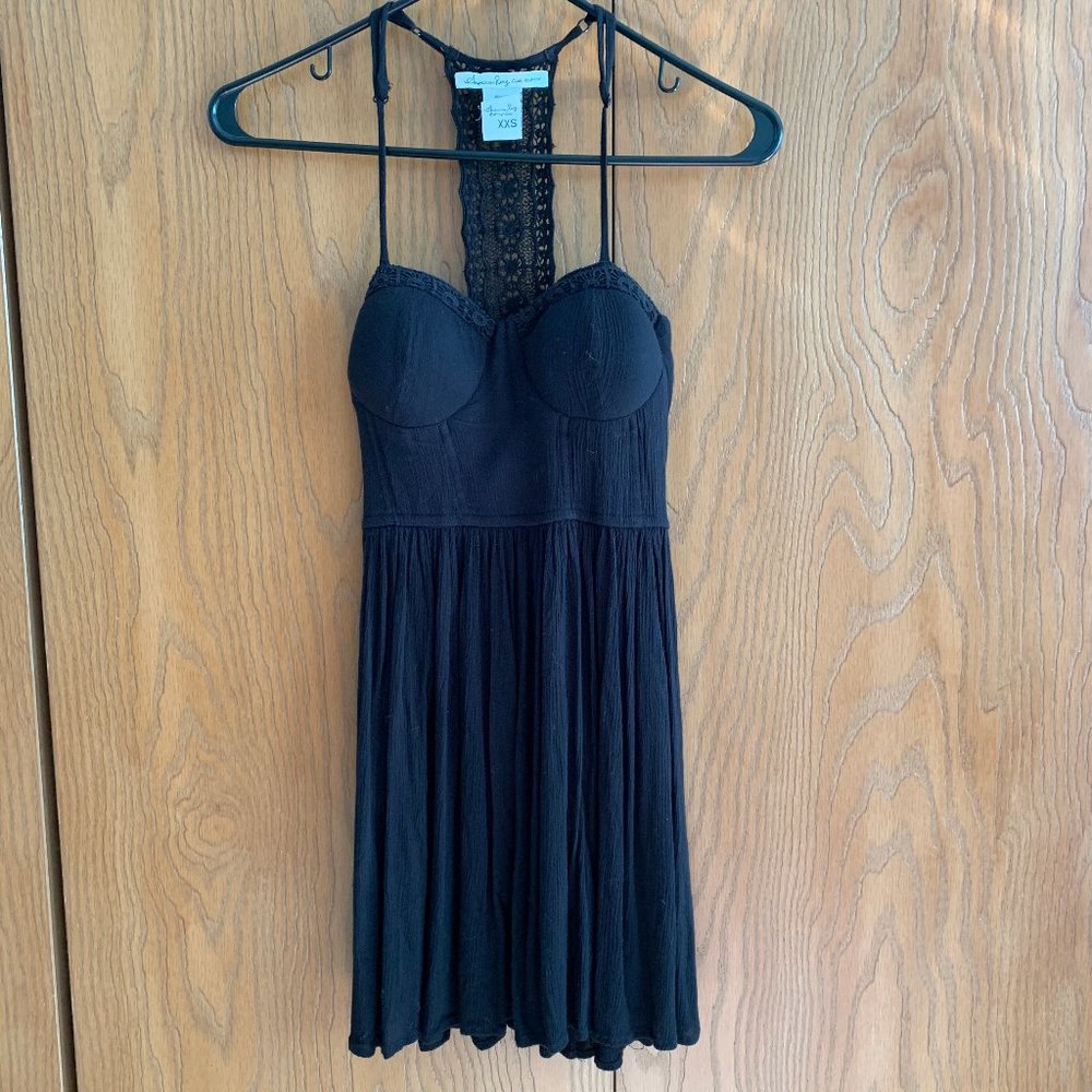 NWOT American Rag Crochet Racerback Dress XS